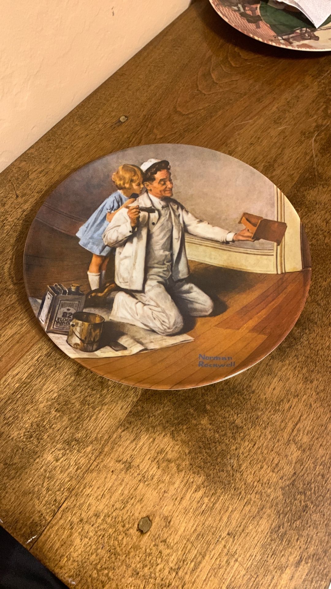 Norman Rockwell Limited Edition Collector Plate. Mint