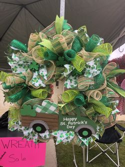St Patty’s day wreath