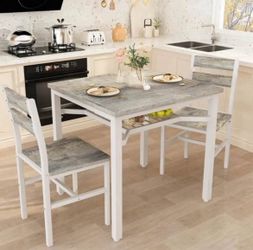 3 Pieces Dining Room Set Chairs And Table