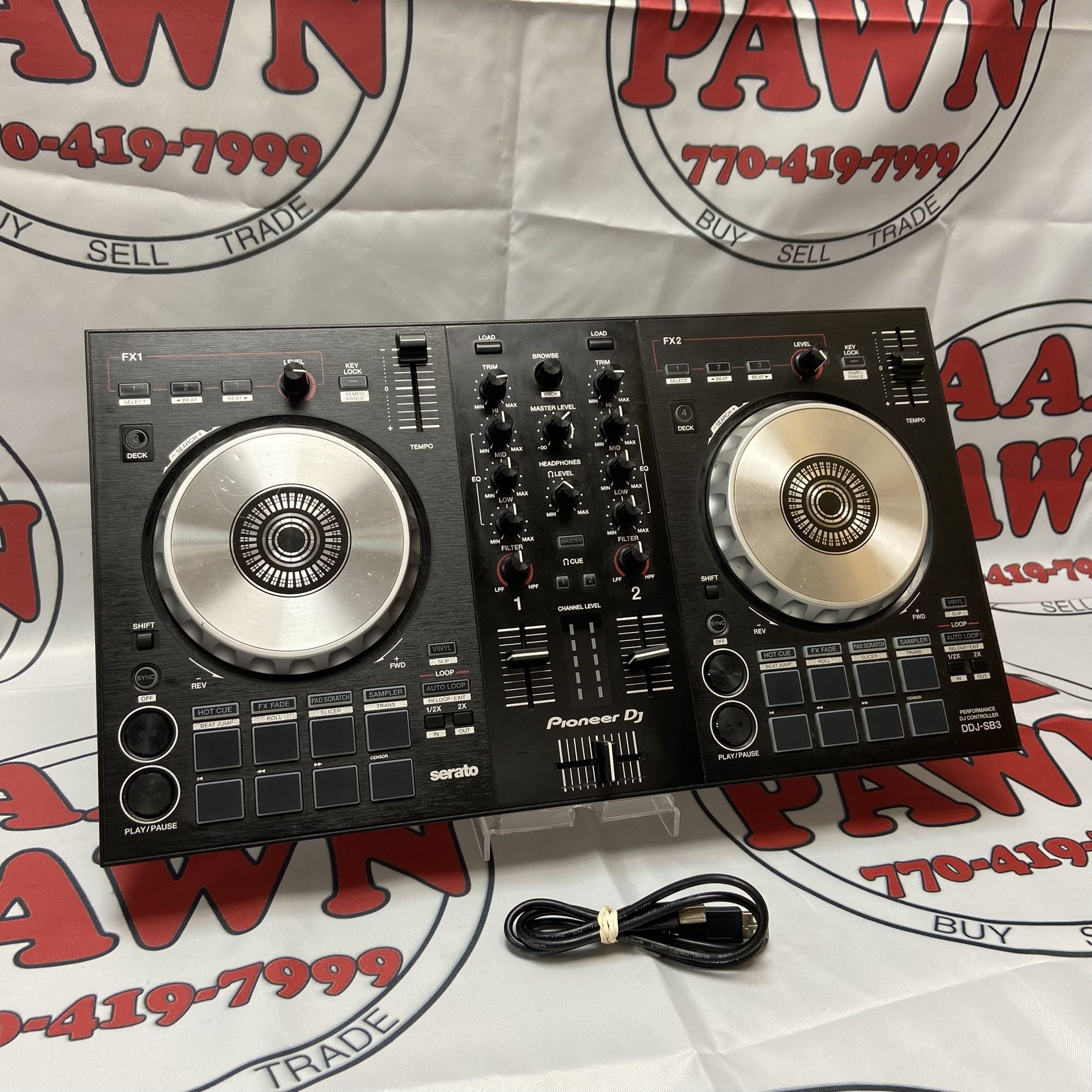 Pioneer Serato DDJ-SB2 Performance DJ Controller 2-Channel DJ Mixer 11054893