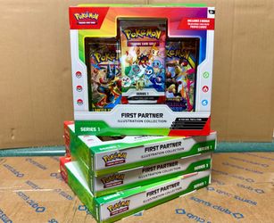 Pokemon First Partner Illustration Collection (Series 1)
