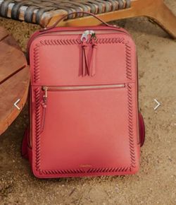 Calpak 15” laptop backpack 🎒 in Cranberry New! 