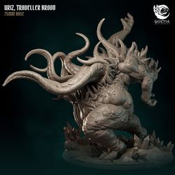 Uriz Traveller Brood Huge Monster resin mini for tabletop wargaming — unpainted