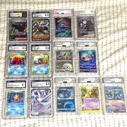 Pokemon Slab Lot Bulk - $5 Each Must Take all or at least half