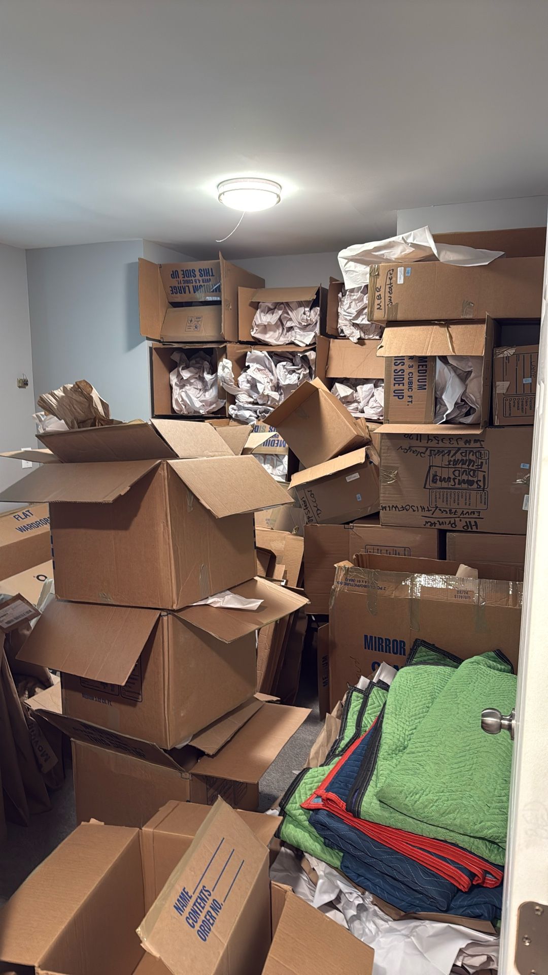 Moving Boxes & Packing Paper