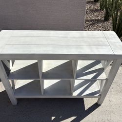 Modern Farmhouse Organizer/Entry/ Couch Table 