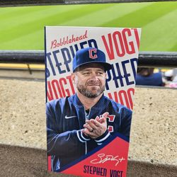 Stephen Vogt Bobblehead - Cleveland Guardians Promotional 7/19/2025