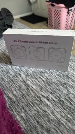 3 In 1 Portable Magnetic Wireless Charger