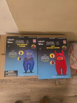 Among us inflatable halloween costumes