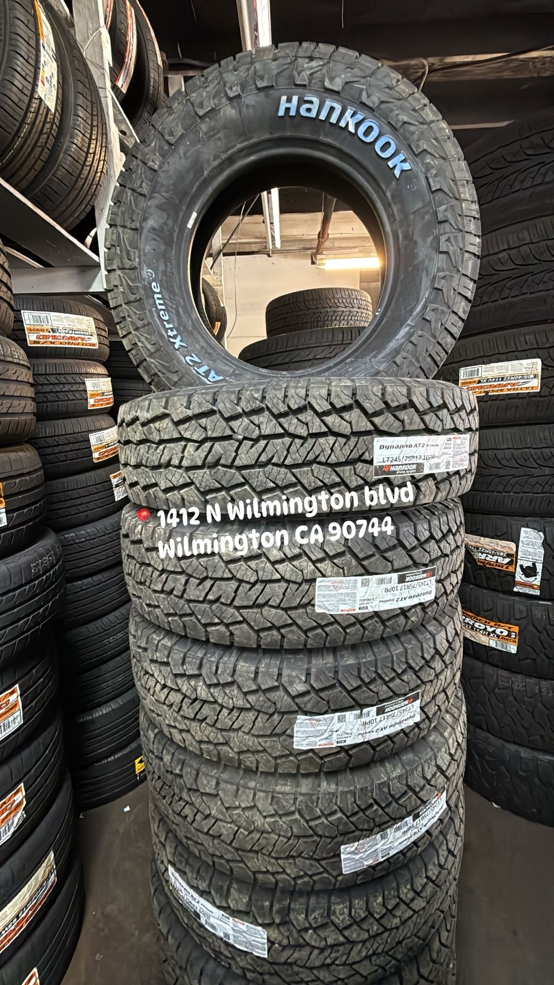 Vendo llantas nuevas LT 245/75/R17 Marca HANKOOK AT2 Xtreme