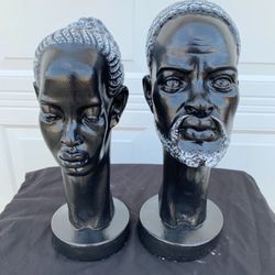 Man And Woman Busts 