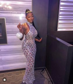 Diamond Studded Birthday Dress