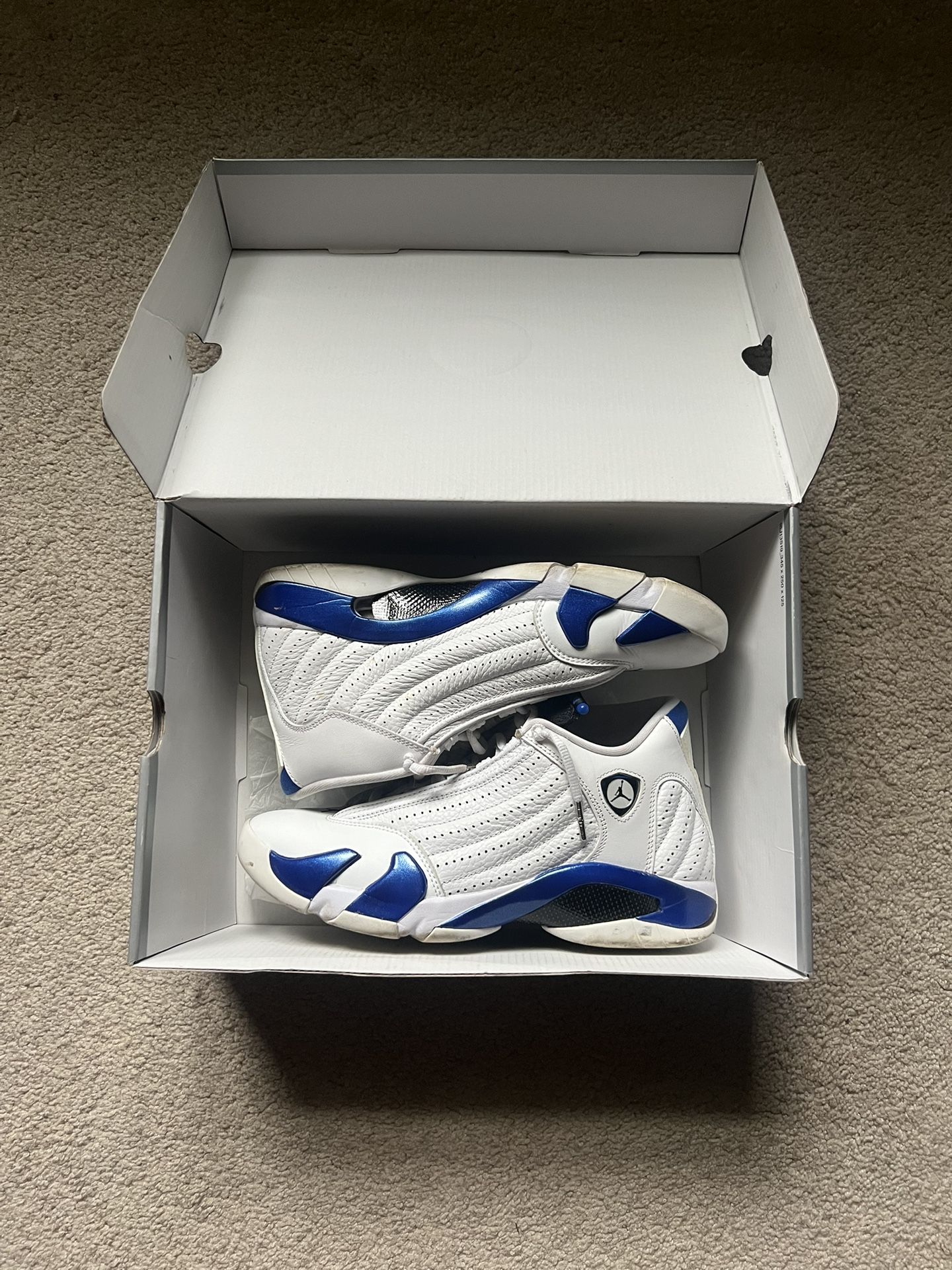 Jordan 14 “Royal Blue” Size 9