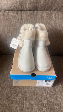 Boots for girls , size 10 , color white multi