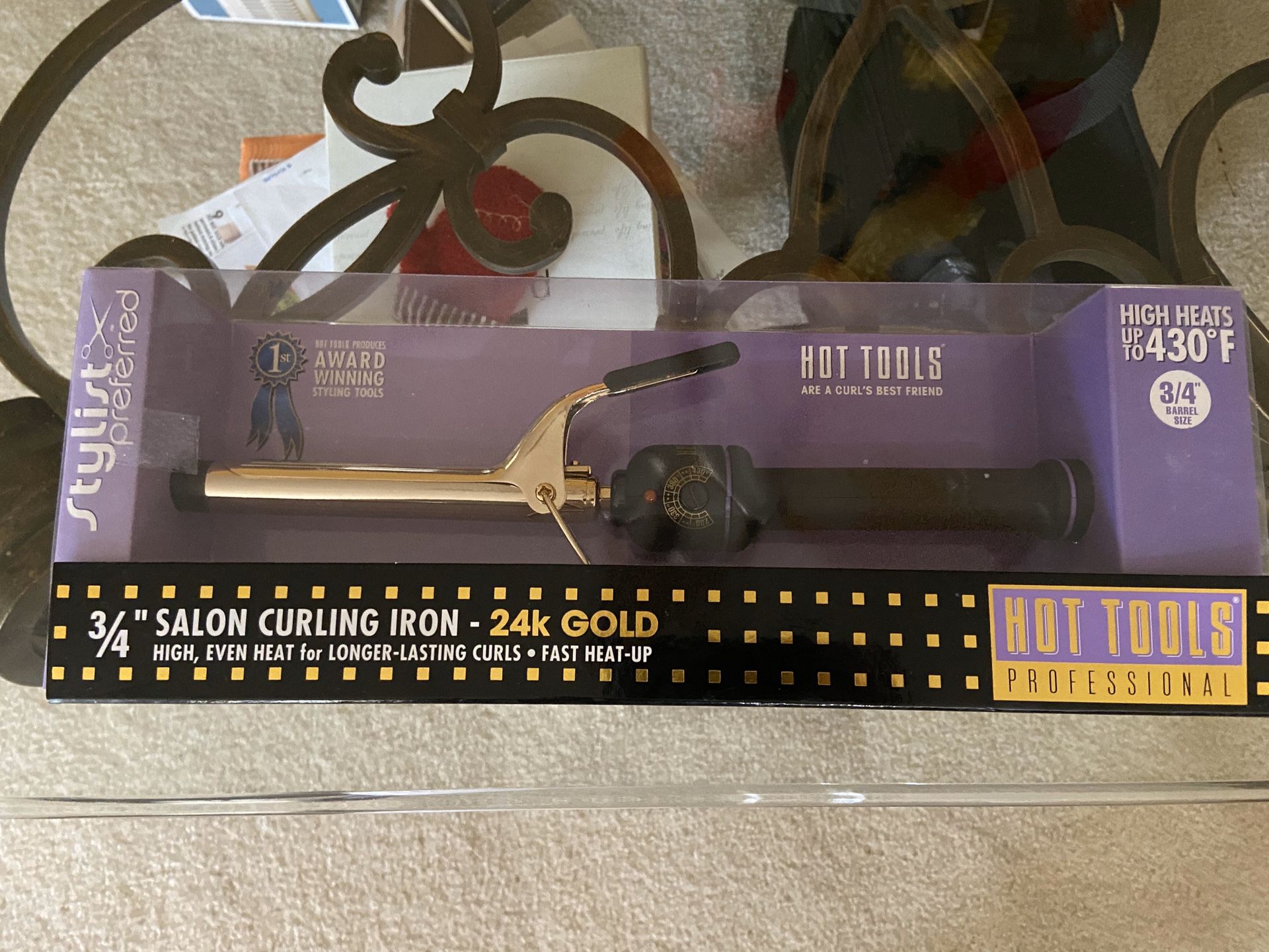 HOT TOOLS 24k Gold Curling iron