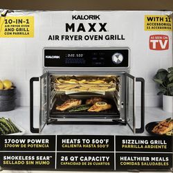 Kalorik MAXX 26qt. Stainless Steel Digital Sir Fryer Oven Grill