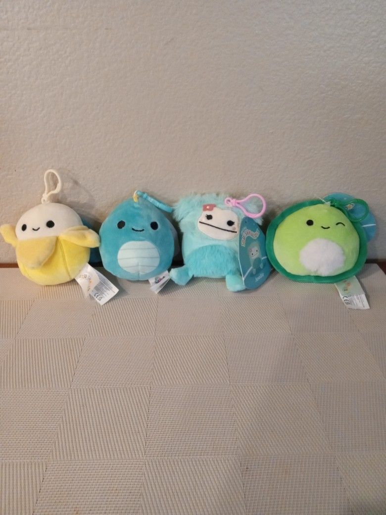 New Squishmallows 3.5 Clip-ons