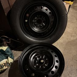 16 Inch Toyota Rims With Continental Tire
