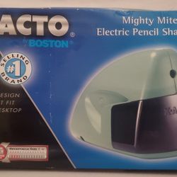X-acto Boston Might Mite Electric Pencil Sharpener, Brand New 