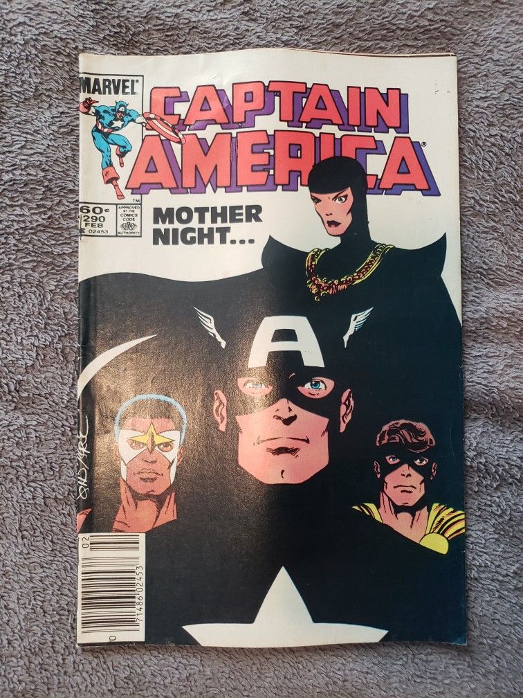 Captain America 290 (1984) - 1st App Mother Superior, Red Skull Daughter Sin.