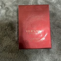 versace colonge red bottle