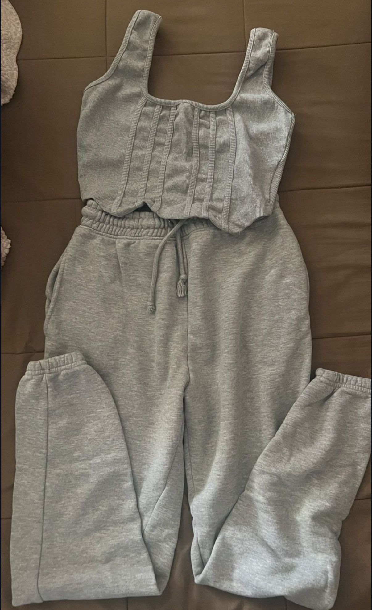 Miss Guided 2pc Jogger Set Woman's Size Medium