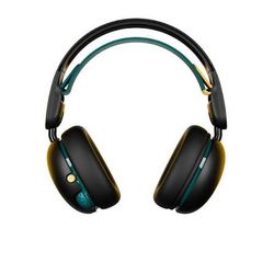Skullcandy Grom Wireless XT Bluetooth Headphones, Designed for Kids, 3.5mm AUX Cable Included for Wired Connection, Black