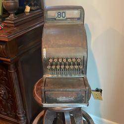 Antique cash register