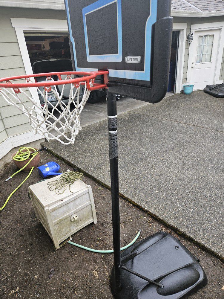8 Foot Adjustable Basketball Hoop