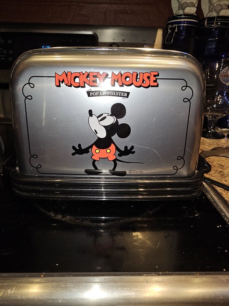 Mickey Mouse musical toaster.