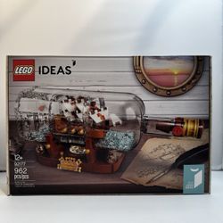 LEGO 21313 Ideas Ship in a Bottle, NIB, Factory Sealed ,Retired!