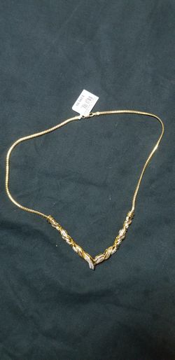 Gold necklace