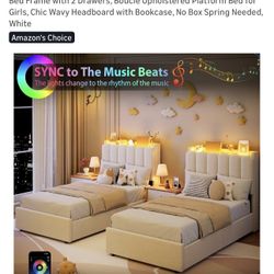 2 Twin Beds $250 Or 1 Twin Bed $150 (mattress NOT included)