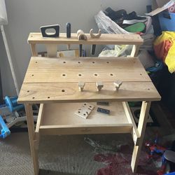 Child Wooden Tool bench 
