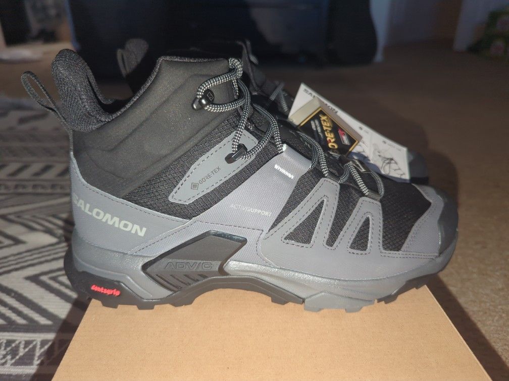 NEW Men's Size 10 Solomon's X Ultra 4 Mid Wide GTX, 2 pairs, Each $80