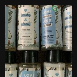 Love Beauty And Planet Shampoo And Conditioner $2 Each