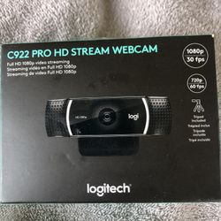 C922 Pro Hd Stream Webcam From Logitech