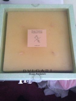 Authentic bvlgari candle