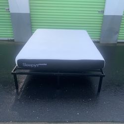 Queen Size Platform Bed.