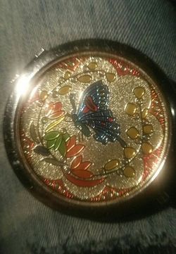 Vintage butterfly mirror