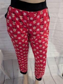 No Boundaries reindeer pajama pants Junior size XL