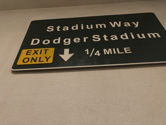 Dodgers Freeway Sign