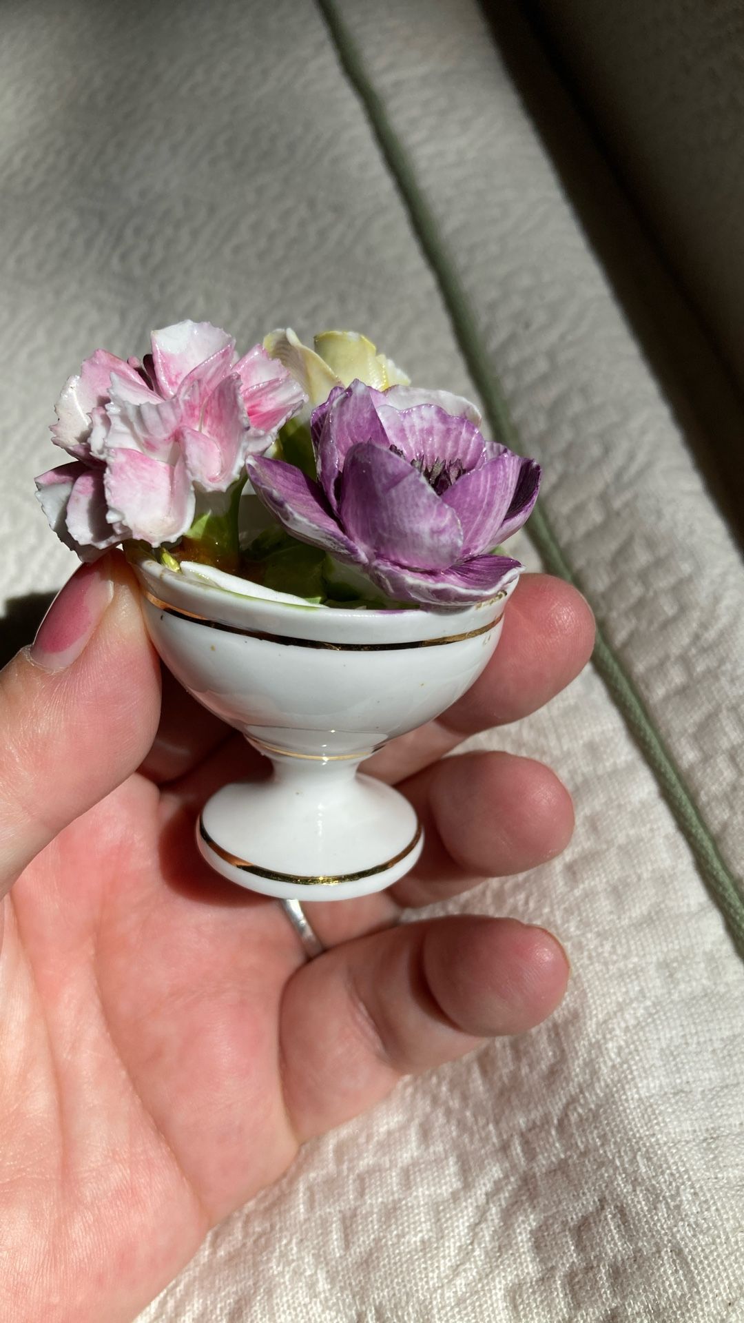 Porcelain bouquet flower, England
