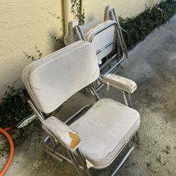 Stainless Steel Boat Chairs 