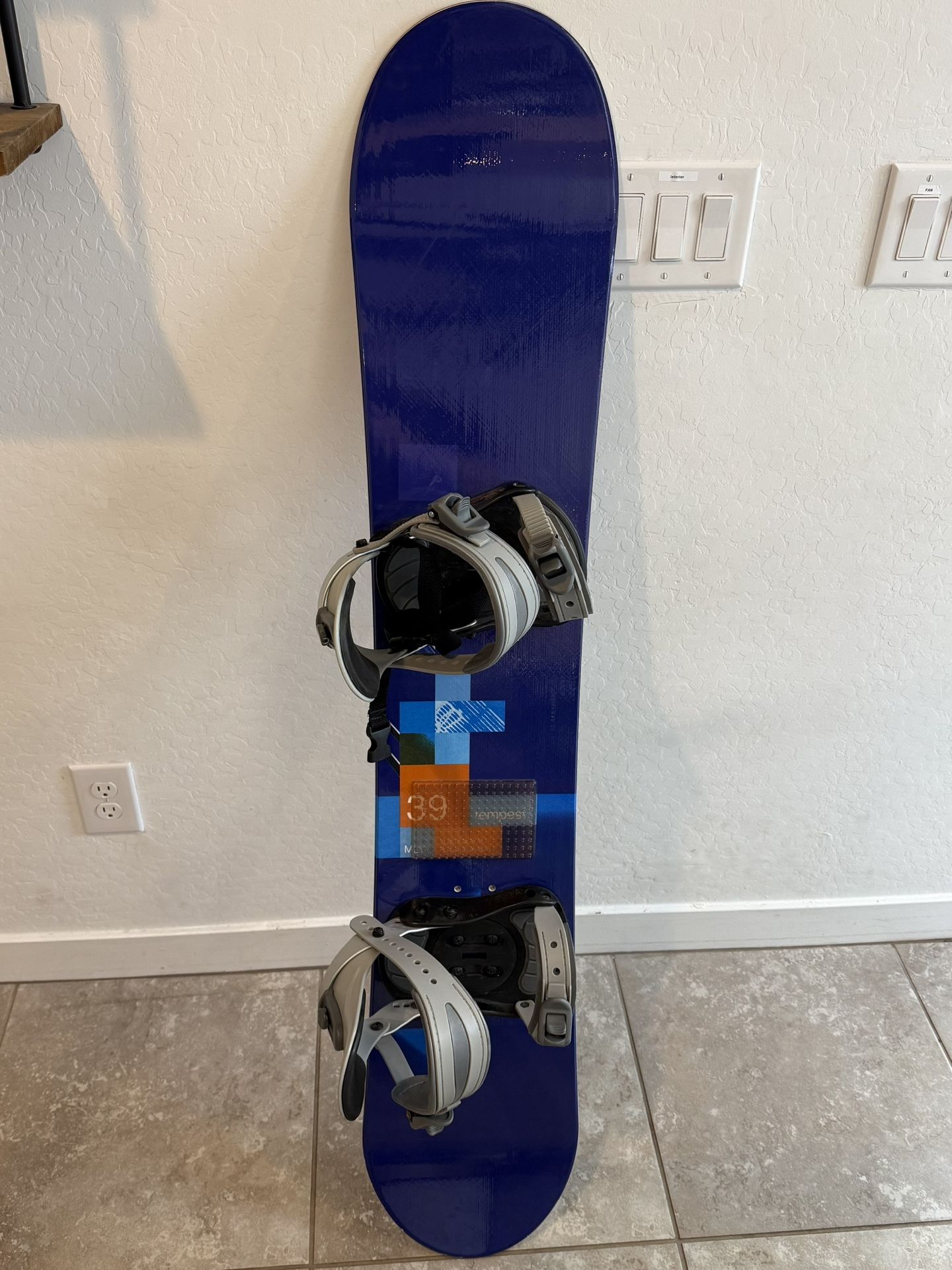 Snow Board Set Up