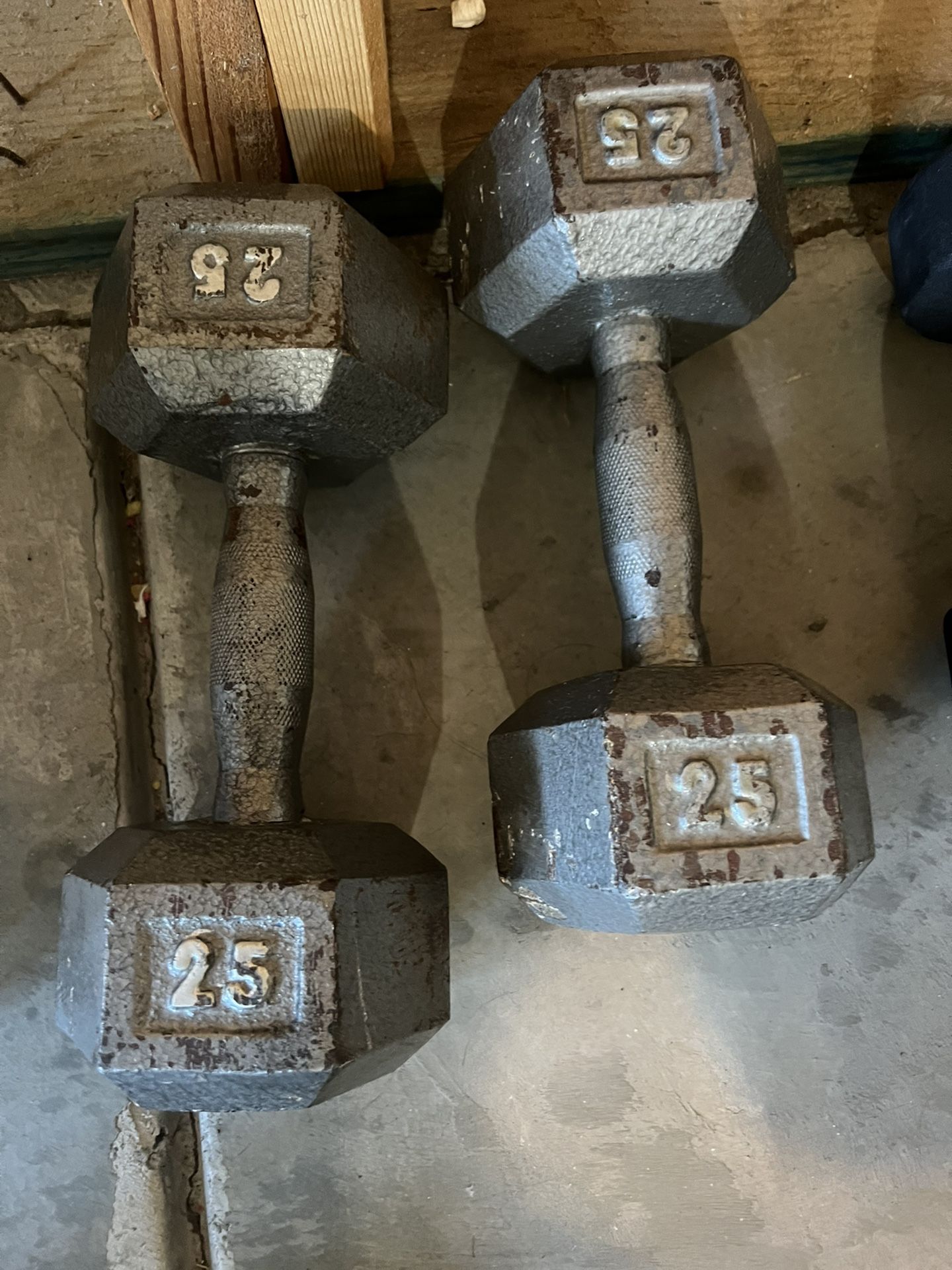 25 Pound Dumbells