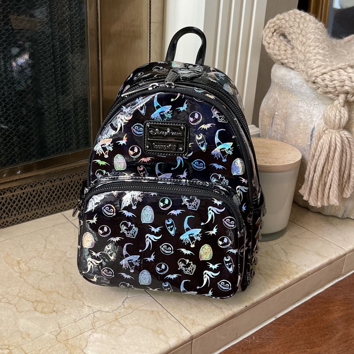 hologram mini backpack Holographic Backpack-size: catching colors Disneys Princess Iridescent Holographic Foil