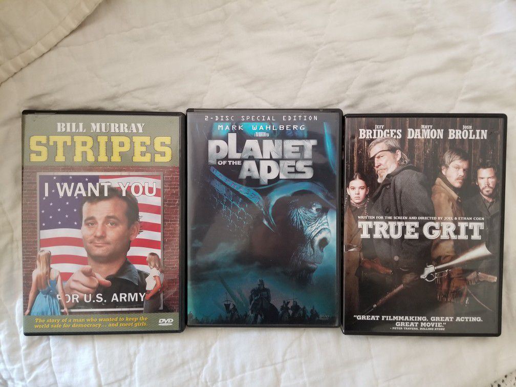 3 DVDs for 1 price