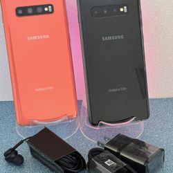 Samsung Galaxy S10 Plus (128gb) Pink / Black UNLOCKED