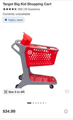 Target big kids shopping cart